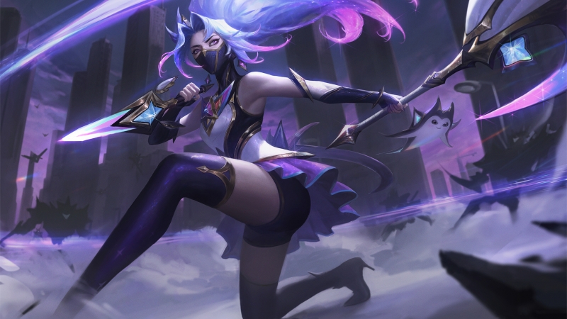 英雄联盟阿卡丽 4K高清壁纸