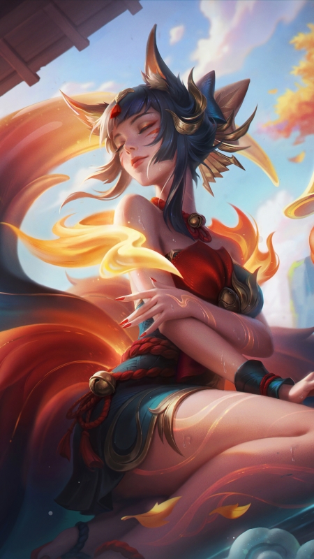 英雄联盟 金鱼枫姬阿狸 4K高清游戏壁纸