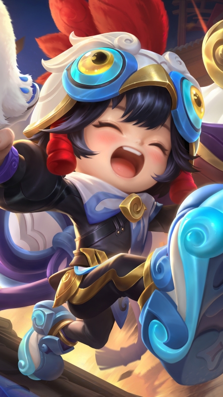 王者荣耀 鲁班七号班班快跑 4K高清 游戏壁纸